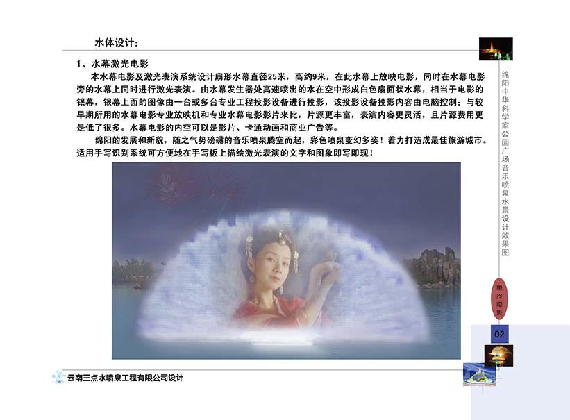多种喷泉花型介绍