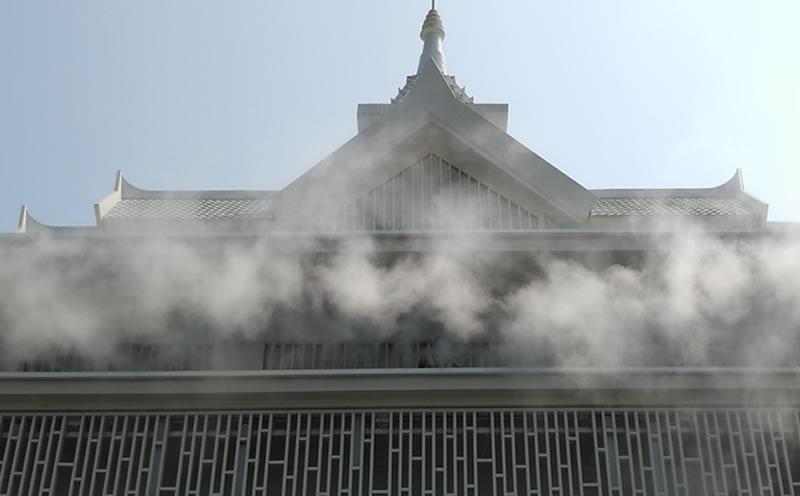 西双版纳文旅城售楼部冷雾系统