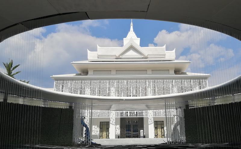 西雙版納文旅城售樓部冷霧系統 云南冷霧工程案例