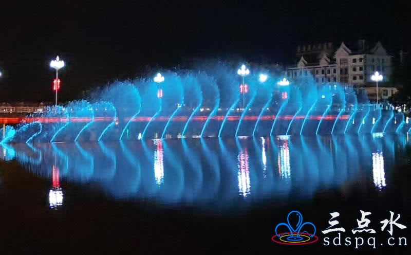 孟连县二维数控音乐喷泉工程案例