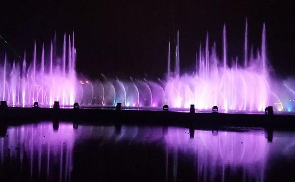 月牙岛音乐喷泉