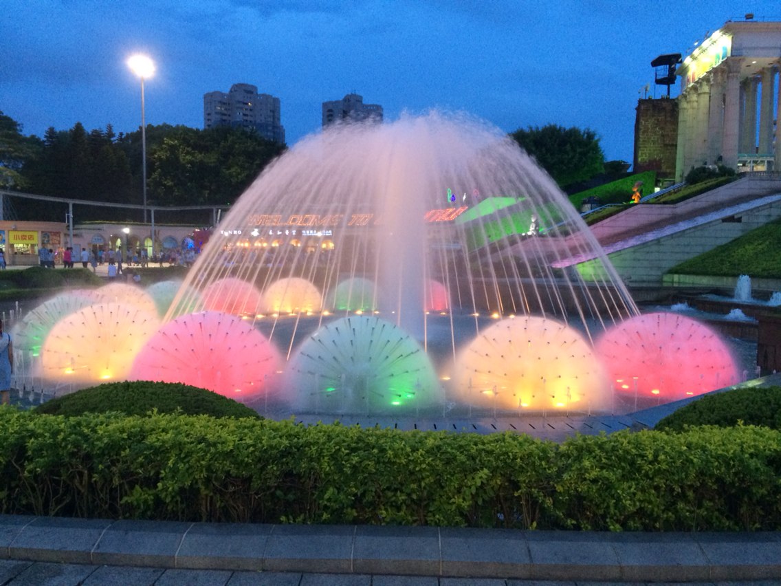 深圳世界之窗喷泉